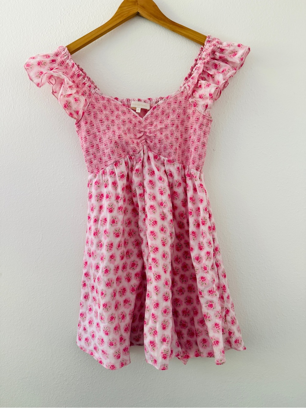 LoveShackFancy Athalia Dress - Pink - Picture 6 of 8